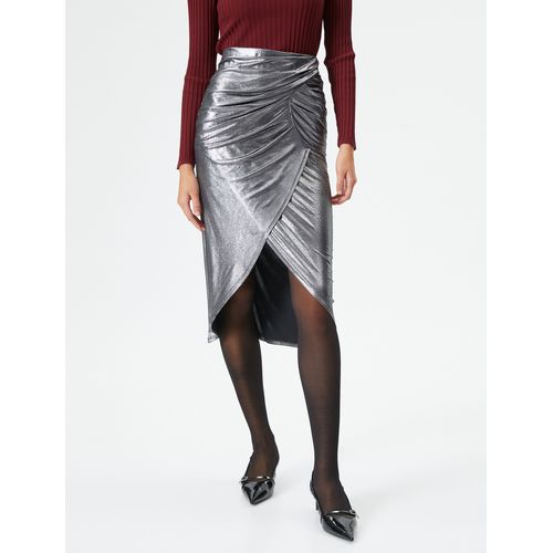 product_image_name-Koton-Jupe Gris Femme-3