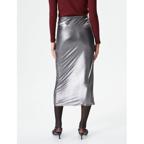 product_image_name-Koton-Jupe Gris Femme-4