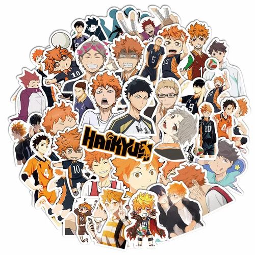 product_image_name-Generic-Manga Haikyuu!! Autocollants Hinata Shoyo , autocollants d'affiche BY AMIX-1