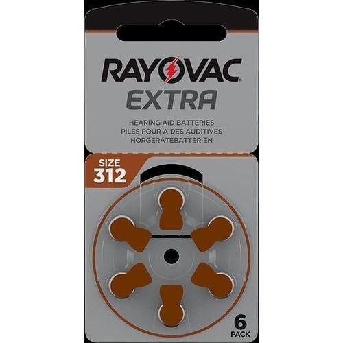 product_image_name-Rayovac-Piles Extra Taille 312 pour Aides Auditives – Pack de 6-3