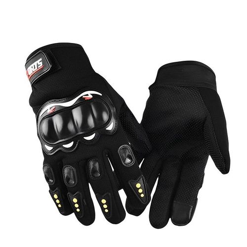 product_image_name-Generic-Gants de Moto et Vélo Coupe-vent Imperméable Thermique Tactile, Unisexe Sportif, Respirant à Doigts-1