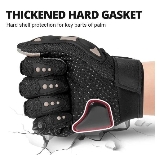 product_image_name-Generic-Gants de Moto et Vélo Coupe-vent Imperméable Thermique Tactile, Unisexe Sportif, Respirant à Doigts-5