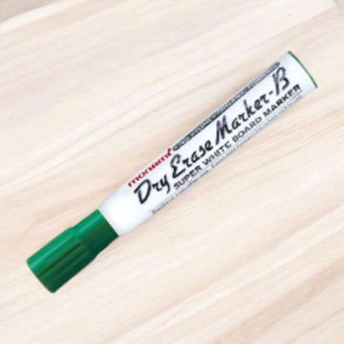 product_image_name-Generic-Boîte de marqueurs pour tableau blanc effaçables à sec – Pointe fine – Couleur verte (12 pièces)-3