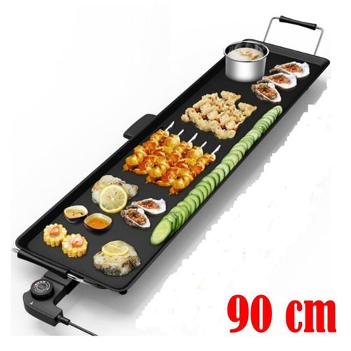 product_image_name-Generic-Plancha Électrique Professionnelle 90 cm – Puissance 8000W – Surface Antiadhésive Haute Performance-3