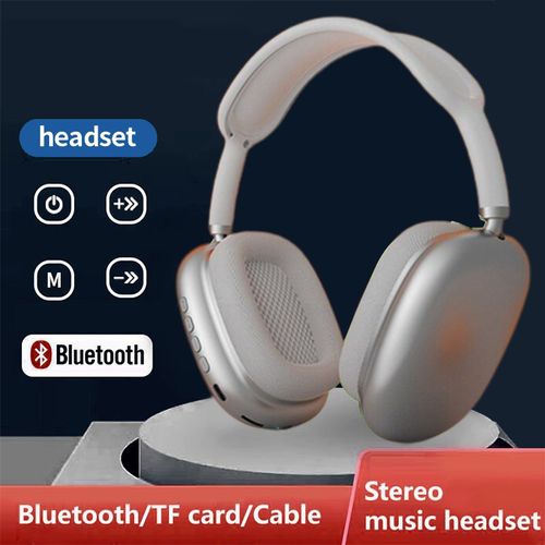 Generic Casque Stéréo Bluetooth 5.0 avec micro pour appels pour Musique à  prix pas cher