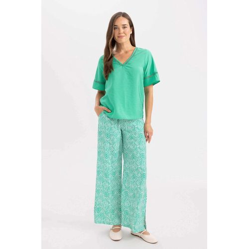 product_image_name-Defacto-بلوزة نص كم قصة عادية برقبة V-8