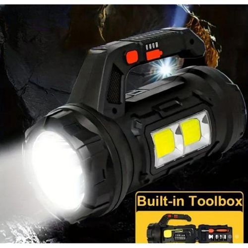 product_image_name-Generic-Lampe Portable Multifonction Intégrée,Lampe De Poche À Charge Rapide De Type C-1