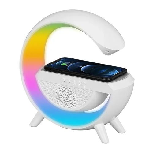 Generic Enceinte Bluetooth sans fil avec chargeur sans fil et lampe RGB à  prix pas cher