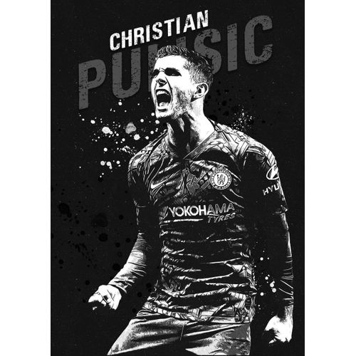 product_image_name-Generic-Cristian pullisic  Poster Chambre Haute Qualité-1