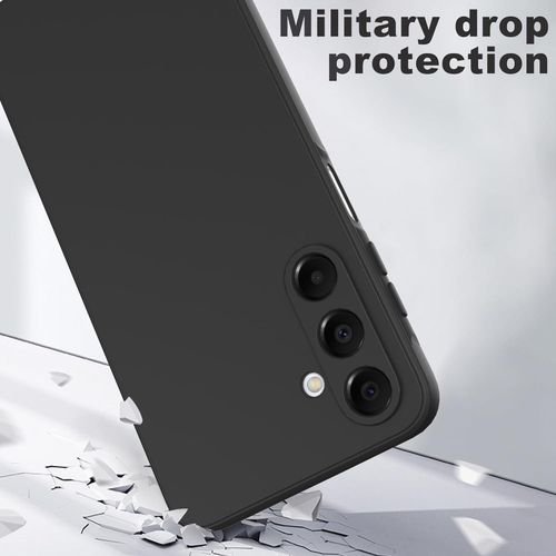 product_image_name-Case-Pochette silicone Noir pour samsung A16-4