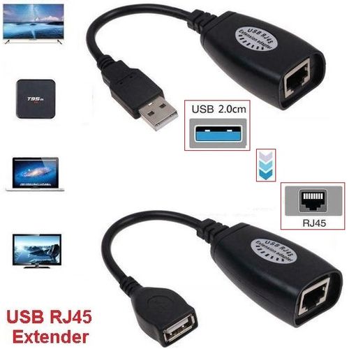 Adaptateur USB A 2.0 F vers USB C M 