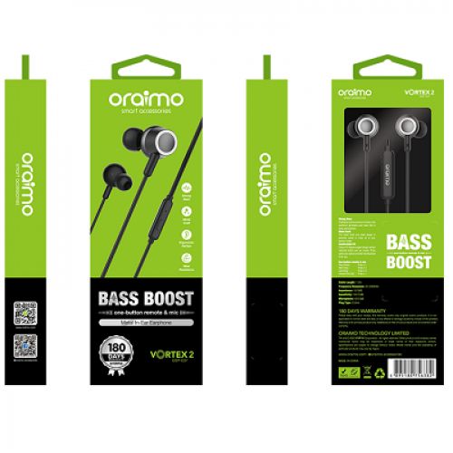 Oraimo Ecouteurs oreillettes audio intra-auriculaires avec micro à prix pas  cher