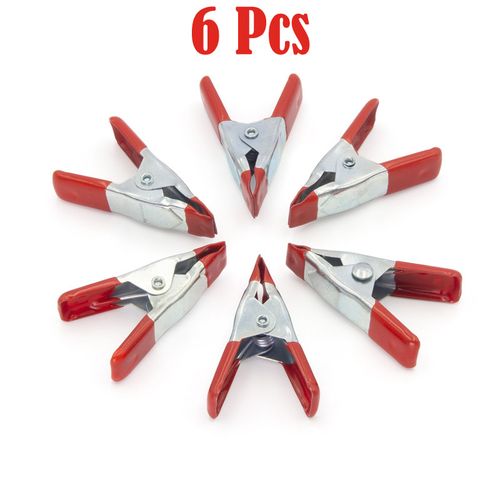 Generic 6 Pcs Pinces serre-joint, Ouverture Max 18mm, Pince