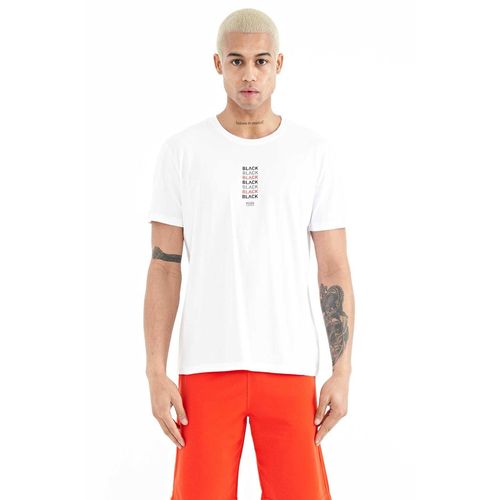 product_image_name-Tommy Life-T-Shirt Pour Hommes - Blanc-1
