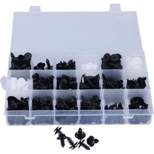 AIRKOUL 650 PCS Kit de fixation de rivets de voiture Maroc