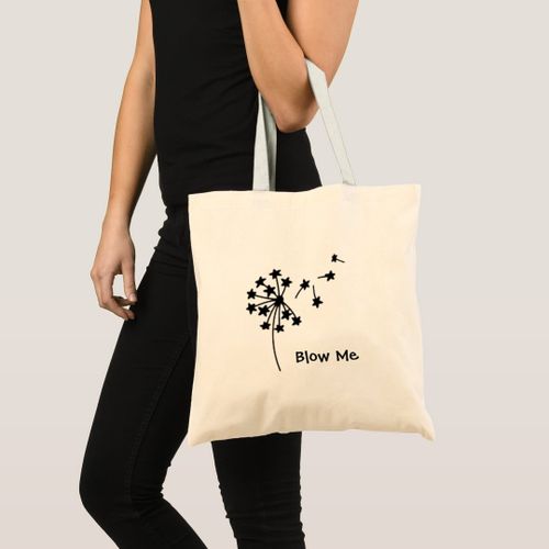 product_image_name-Generic-Tote Bag Blow Me customized cotton Unique, haute qualité-3