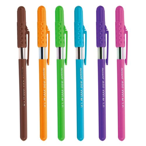 BOITE DE 50 STYLOS À BILLE BPP-1000 MULTI-COULEUR