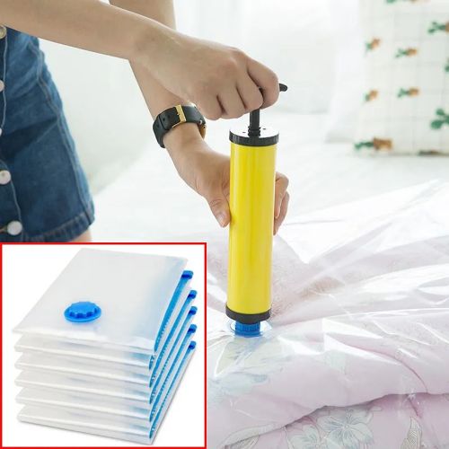 Generic 6 Sacs de Rangement sous Vide avec Pompe prix pas cher