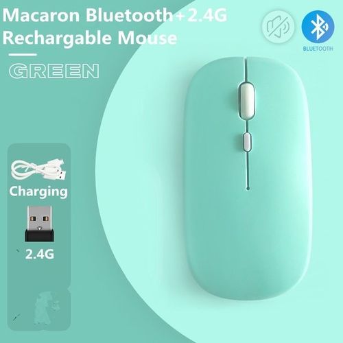 Generic Souris Bluetooth sans fil Rechargeable 2.4G USB souris