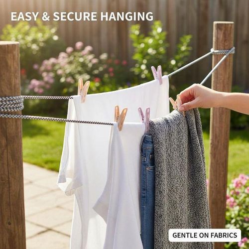 product_image_name-Generic-Kit de Séchage Portable - Corde et Pinces Multi-usages-4