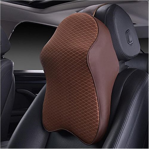 Oreiller de cou de voiture, Support de cou, coussins d'appui-tête pour Noir