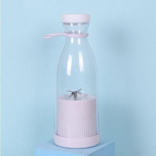 product_image_name-Generic-Bouteille de Juice électrique portable, tasse à jus mignonne, mélangeur de fruits aste à 6 lames-1