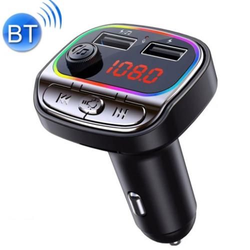 Generic Transmetteur FM Bluetooth 5.0, Carte Mémoire, USB, Double