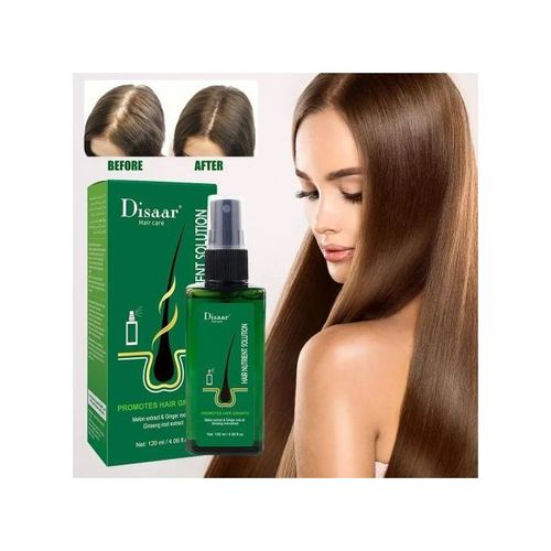 Disaar Pack- Derma Roller Anti-Chute, d'huile Repousse Des Cheveux,120 ml