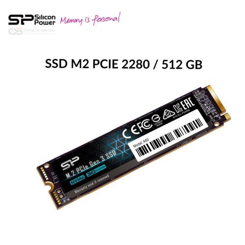 Silicon Power Disque dur SSD 512 GB M.2 2280 PCIE, A60 à prix pas cher