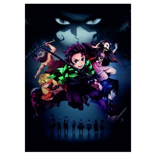 product_image_name-Generic-بوستر Demon Slayer Anime Painting style Poster Chambre  بوسترات-1