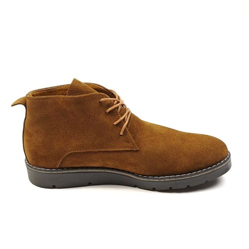 1 okza shoes Chaussure Homme 100 Daim v ritable Marron prix