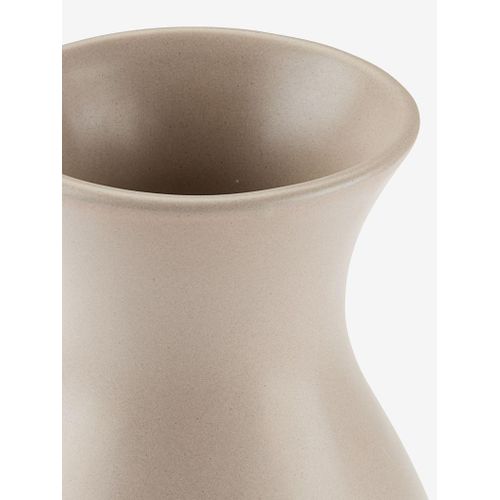 product_image_name-Generic-Vase Décoratif Gris en Faïence Ø16x26cm Design Élégant Moderne pour Fleurs Séchées Salon Table Intérieur-5