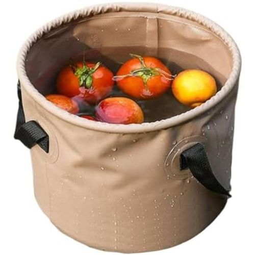 product_image_name-Generic-Seau de camping pliable de 20 litres, ultra-léger et étanche, avec poignées. Idéal pour la randonnée, la pêche, la lessive et les activités de plein air.-6