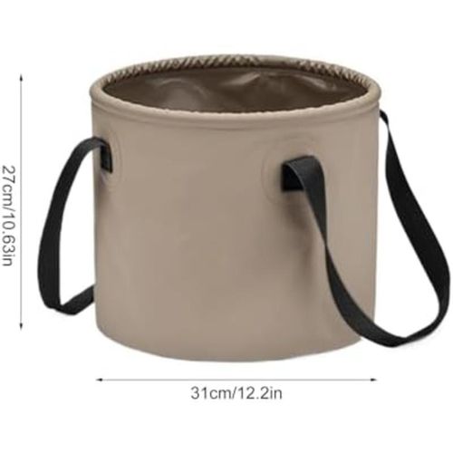product_image_name-Generic-Seau de camping pliable de 20 litres, ultra-léger et étanche, avec poignées. Idéal pour la randonnée, la pêche, la lessive et les activités de plein air.-8
