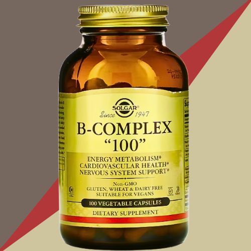 product_image_name-Solgar-Vitamine B-Complex "100" - Métabolisme énergétique Santé cardiovasculaire - 100 Capsules Vég-1