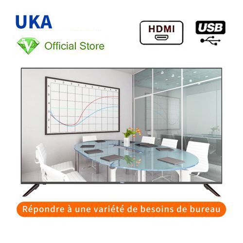 UKA 43 Pouces Full HD  TV -  Haier Fabricant - LE43K8000T -  USB - HDMI - Noir