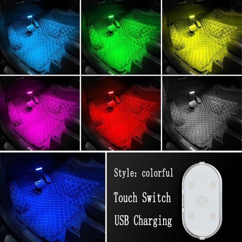 Generic Mini Led tactile lumière sans fil intérieur toit plafond lumière  atmosphère decorative Rechargeable à prix pas cher