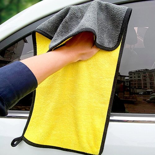 Generic Chiffon de nettoyage et lavage pour voiture, Serviette absorbante  en microfibre à prix pas cher