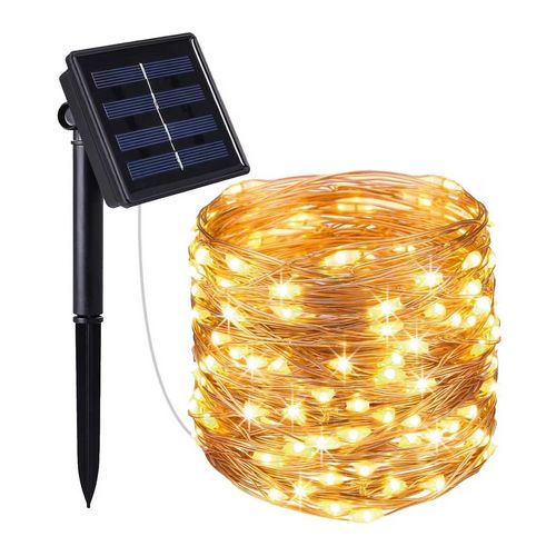 product_image_name-Generic-Guirlande Lumière solaire de 10M pour décoration  jardin et maison et terrasse -3
