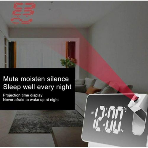 product_image_name-Generic-Réveil Projecteur Numérique LED Rouge – Vision Nocturne Ultra-Claire-1