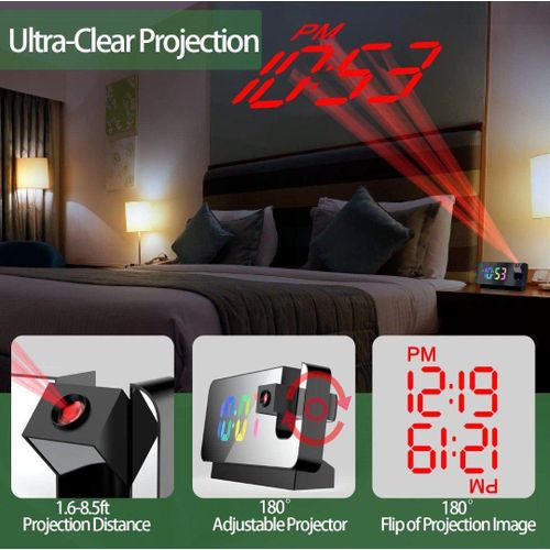 product_image_name-Generic-Réveil Projecteur Numérique LED Rouge – Vision Nocturne Ultra-Claire-5