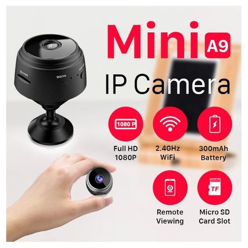 Generic Mini Caméra de Surveillance IP sans Fil et à distance