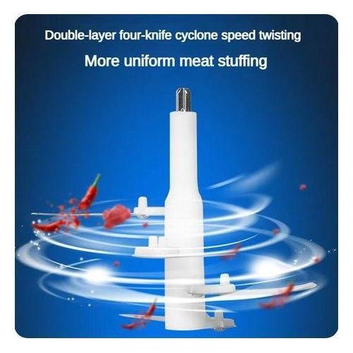 product_image_name-Generic-مفرمة كهربائية من الفولاذ المقاوم للصدأ 304، مفرمة لحم 3 لتر، مقطعة خضروات، لحم، سرعتان-6