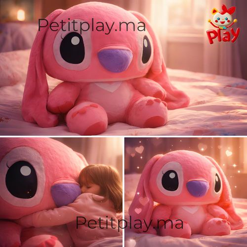 product_image_name-Generic-Grande Peluche Rose LILO Ultra Douce – Doudou Géant Enfant 75 cm – Cadeau Fille & Bébé-5