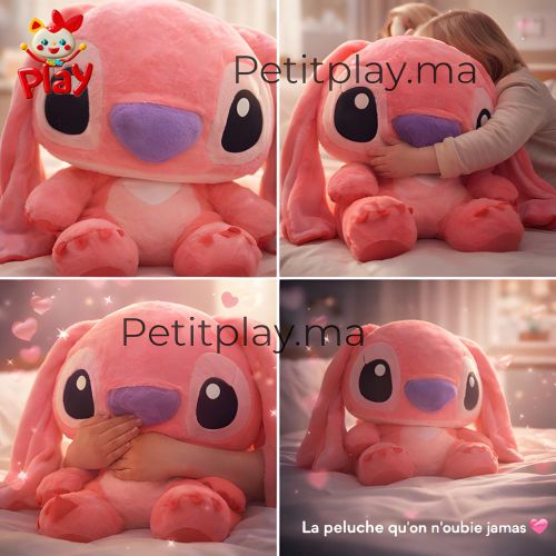 product_image_name-Generic-Grande Peluche Rose LILO Ultra Douce – Doudou Géant Enfant 75 cm – Cadeau Fille & Bébé-6