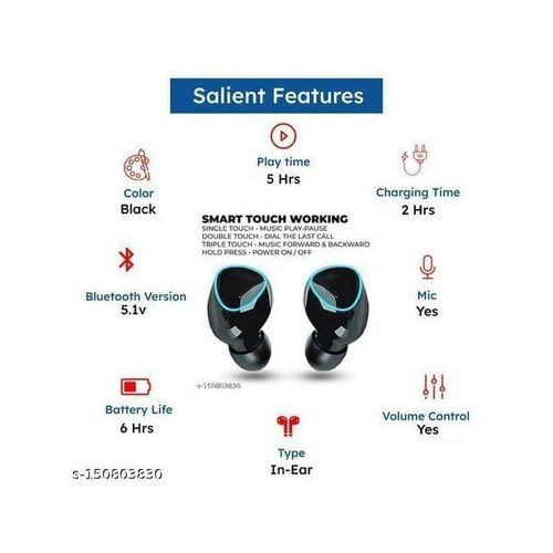 product_image_name-M10-Écouteurs Sans Fil Bluetooth V5.1-3