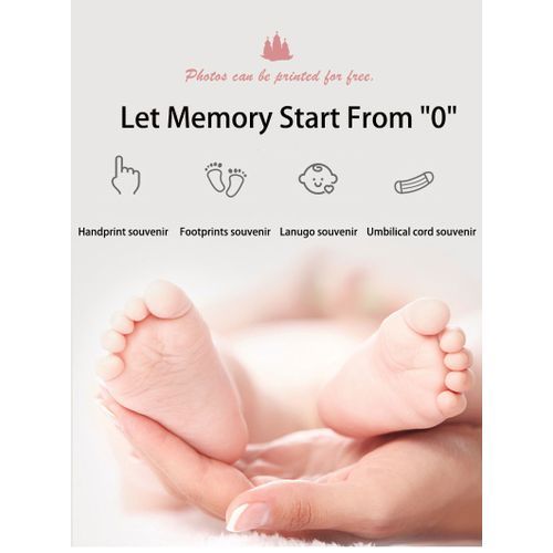 Generic Cadre photo bébé - Kit de création d'empreintes de mains et de  pieds de bébé avec cadre. à prix pas cher