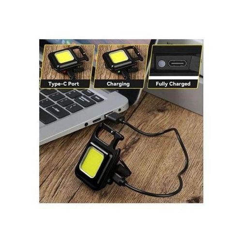 product_image_name-Generic-Mini lampe de poche rechargeable,éclairage d'urgence,Multifonctionnelle Avec Aimant Et Support-4