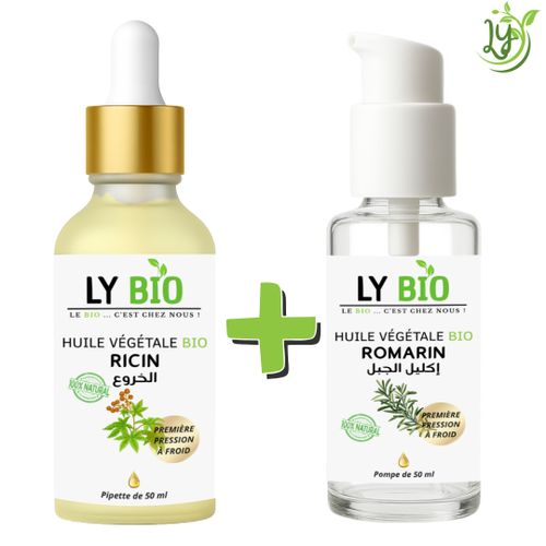 product_image_name-LY BIO-PACK HUILE RICIN 50ML - PIPETTE + HUILE ROMARIN 50ML - POMPE-1