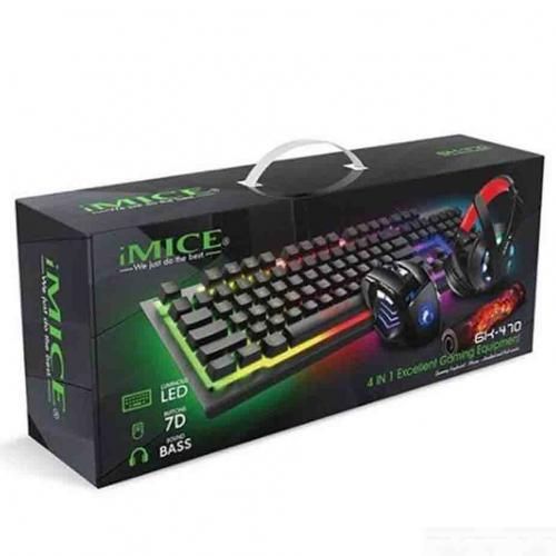 Promo Corsair pack 4 en 1 gaming : casque, clavier, souris et tapis chez  Intermarché